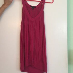 Fuchsia tank top